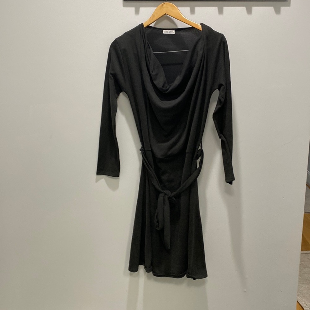 Sweater dress by ZaZen grey size medium